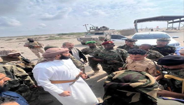 الرباش يعلن أبين محافظة خالية من نقاط الجبايات.. لا مكان للتجاوزات