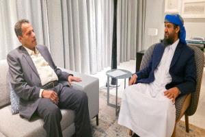 المحرمي يشدد على إنهاء الجبايات في لقاءه بمحافظ أبين