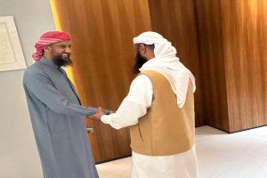 المحرمي يلتقي عبدالرحمن اللحجي لأول مرة بعد تعيينه رئيس أركان قوات درع الوطن