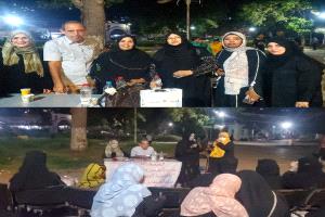 أمسية رمضانية فكرية في حديقة فكتوريا بالتواهي احتفاءً بعيد المرأة