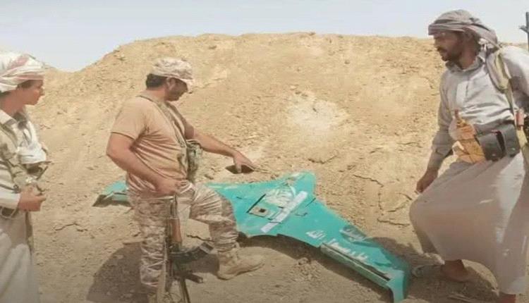 القوات الحكومية تسقط طائرة حوثية حاولت استهداف هذه الجبهة