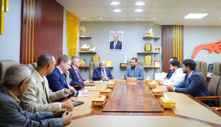 أوضاع عدن الخدمية والتنموية على طاولة شيخ ومكتب المبعوث الأممي