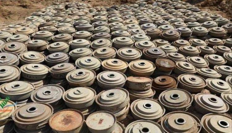 مسام ينزع 4714 لغم حوثي منذ بداية مايو