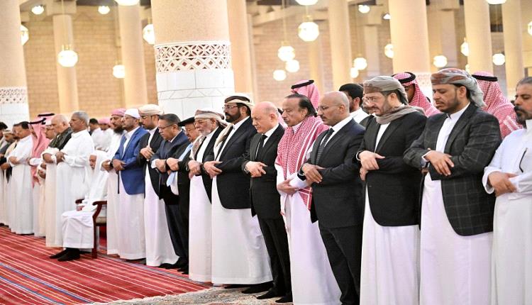تشييع رسمي وشعبي مهيب للرئيس السابق عبدربه منصور هادي في الرياض