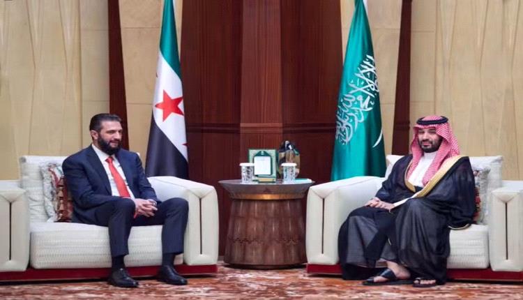 الرئيس السّوري يلتقي ولي العهد السعودي في الرياض
