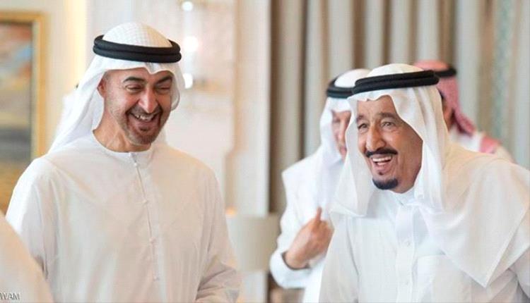 رسالة من الشيخ محمد بن زايد الى الملك سلمان بن عبدالعزيز ونجله محمد