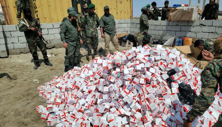 النيابة العامة تتلف أكثر من 855 ألف حبة بريجابالين في عدن