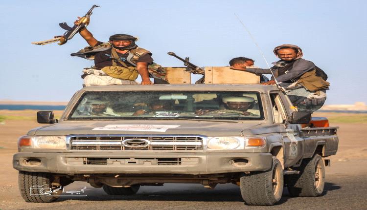 ألوية العمالقة تفند فبركات الحوثي: مشاهد الاشتباكات وتدمير الآليات مجرد تمثيل وأوهام