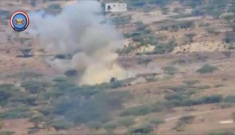 شاهد ضربة موجعة تنفذها المقاومة الوطنية ضد الحوثيين في جبهة المضاربة