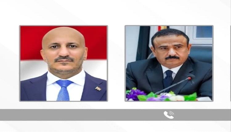طارق صالح لمحافظ شبوة: جرائم الحوثيين لن تثني أبناء الشعب عن مواصلة نضالهم