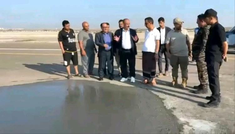 استئناف نشاط مطار عدن الدولي عقب توقفه جراء قصف حوثي