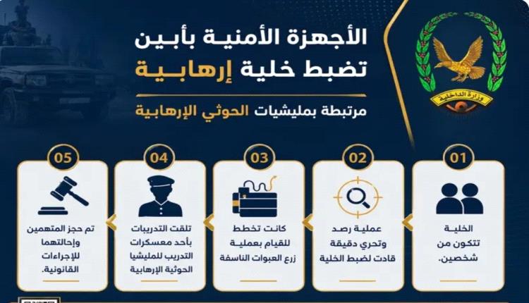 ضبط خلية حوثية في لودر