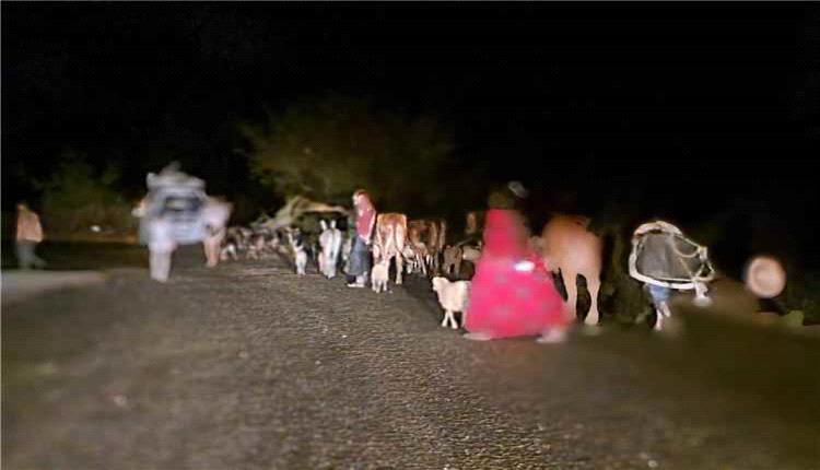 تعز.. الحوثيون يتوغلون في جبل حبشي وسط نزوح الأهالي