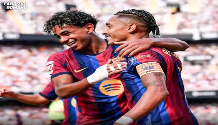 الدوري الإسباني: برشلونة يكتسح فالنسيا بخماسية نظيفة 