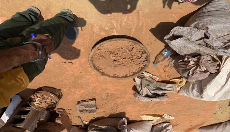 حضرموت.. ضبط معملاً لتعدين أججار الذهب وكميات من المازوت