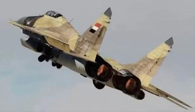 الطيران الحربي يوجه ضربات موجعة لمليشيا الحوثي جنوب تعز
