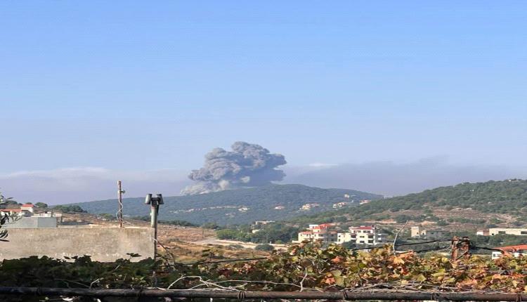 إسرائيل تقصف مستودع أسلحة لحزب الله جنوب لبنان  
