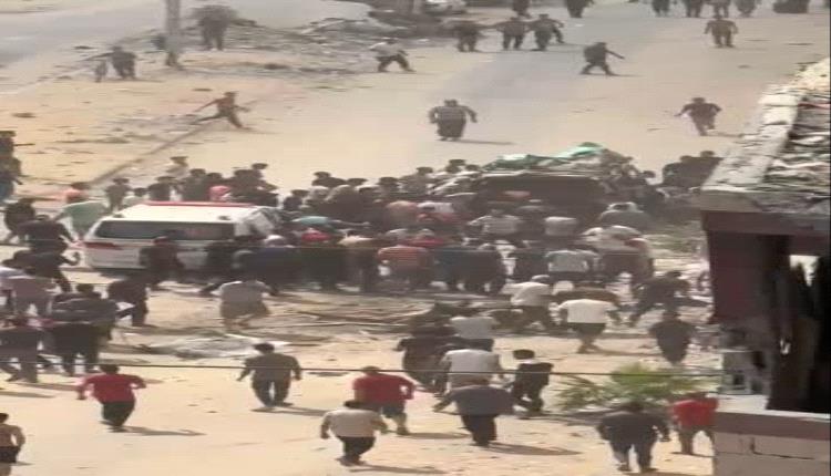 مقتل خمسة فلسطينيين وإصابة آخرين في قصف غربي مدينة غزة
