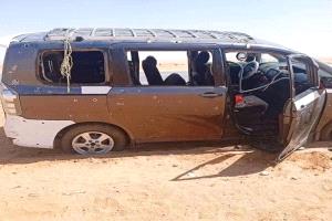 مجزرة على طريق العبر.. متقطعون يقتلون 9 مسافرين بينهم نساء وطبيب بالرصاص
