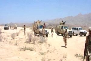 فرار الحوثيين من حبهات القتال الفاصلة بين شبوة والبيضاء