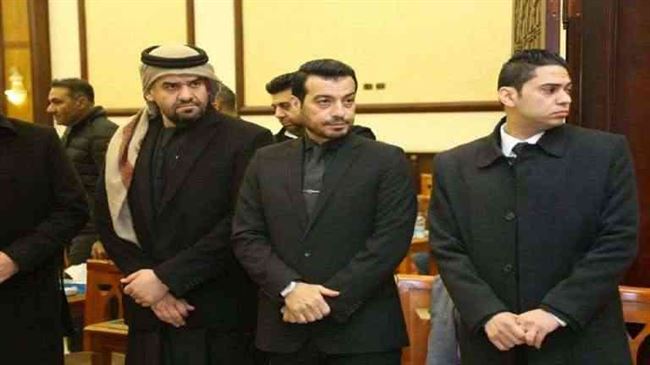 الفنان ايهاب توفيق يجهش بالبكاء ولفتة طيبة الجسمي