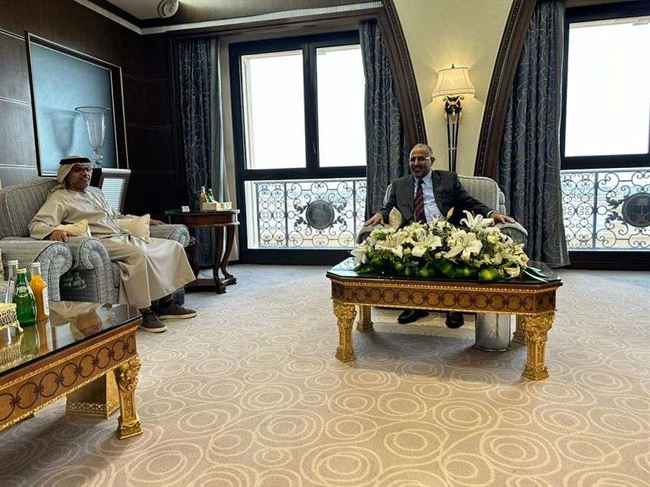 تفاصيل لقاء الرئاسي مع سفير الإمارات.. أبوظبي تؤكد دعم المجلس والشعب