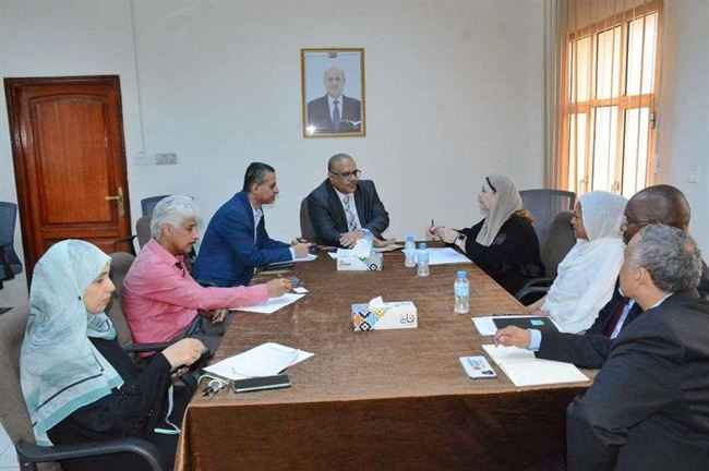 باذيب يلتقي مسؤول أممي جديد في عدن