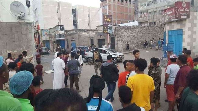 تفاصيل وصور : انفجار عنيف يهز المعلا في عدن