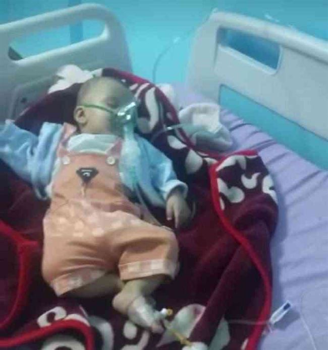 تدهور حالة الطفل إدريس ضحية الإهمال الطبي في ظل صمت الجهات المعنية بإب