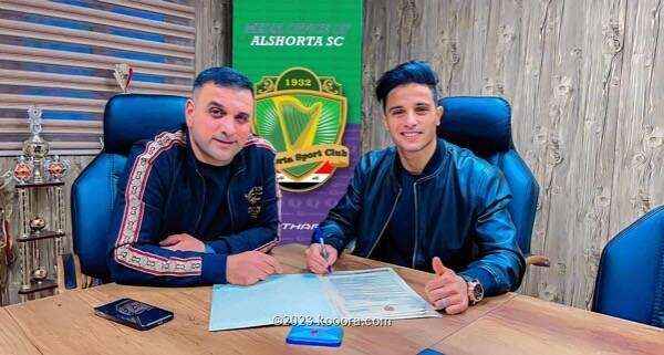 نادي عراقي يتعاقد رسميا مع لاعب يمني