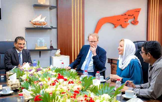 مسؤول ألماني يشهد بما شاهده من استقرار في عدن