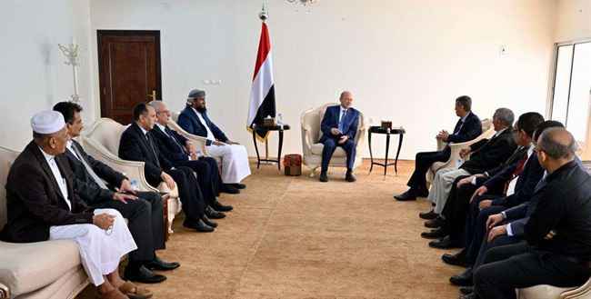 المجلس الرئاسي يوجه  باستيعاب ممثلي القطاع الخاص في كافة الصناديق الانمائية والخدمية
