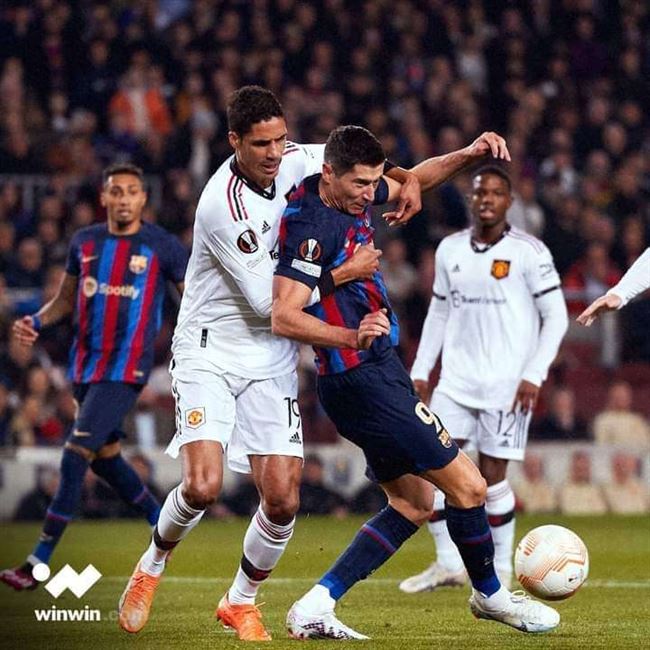 التعادل يحسم مباراة برشلونة ضد مانشستر يونايتد