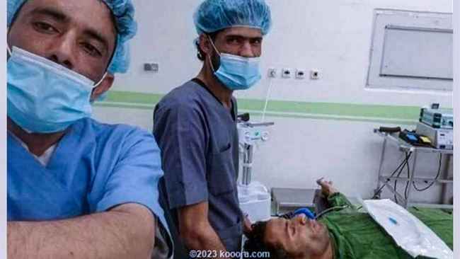 بعد تصادم في مباراة .. نجاة لاعب يمني من موت محقق