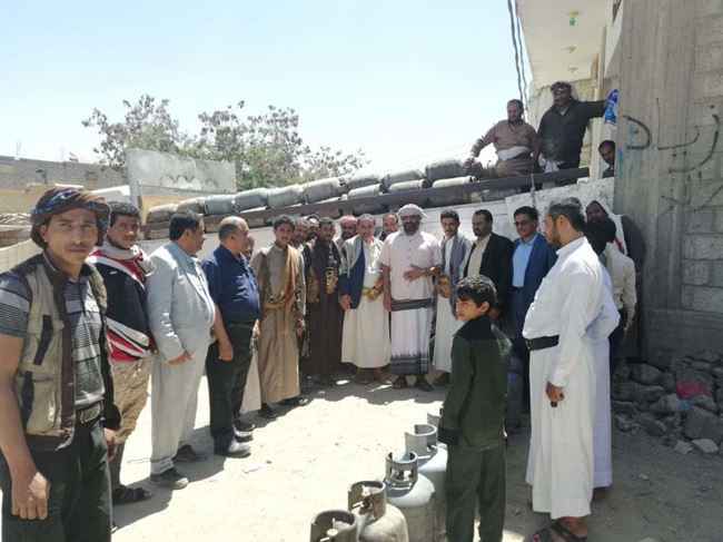 أزمة غاز منزلي تخنق سكان مأرب الغازية.. متوفر بالسوق السوداء