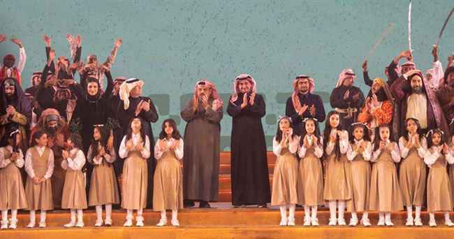 العرض المسرحي "معلقاتنا امتداد أمجاد" يستلهم التراث السعودي