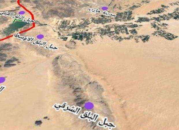 استهداف تعزيزات حوثية جنوب مأرب