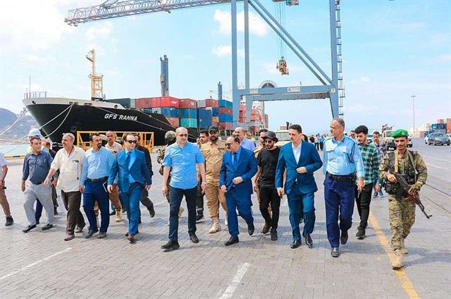 حُميد: ميناء عدن يشهد تعافياً ونشاطاً ملحوظاً ومتوقع زيادة عدد الخطوط الملاحية قريباً