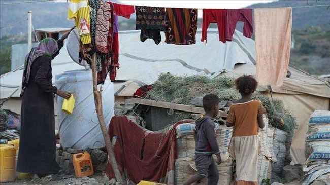 نزوح 370 أسرة في 19 محافظة خلال شهر