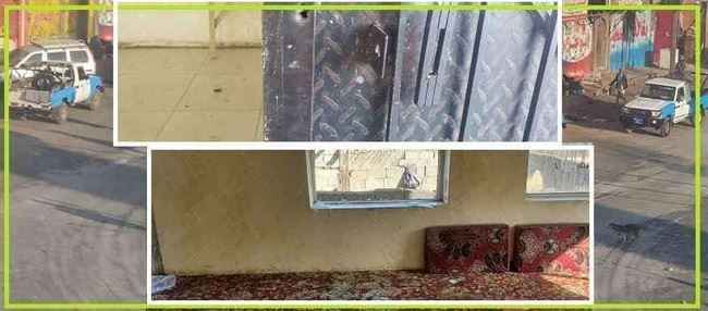 بالصور.. الحوثيون يطردون نساء شيخ قبلي من منزلهم قبل سرقة الاثاث والمحتويات