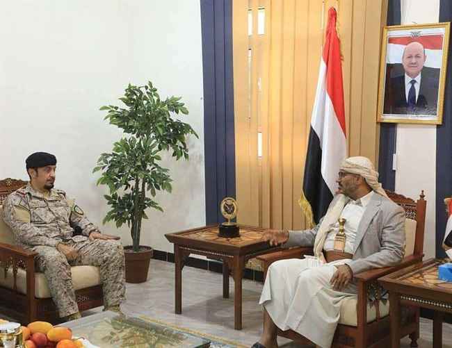 أول تعليق لطارق صالح بعد انتهاء لقاءه بوفد التحالف العربي في تعز