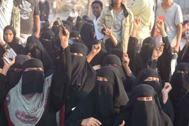 بمشاركة نساء..  تظاهرة في زنجبار تطالب بالقصاص من قاتل طفل زنجبار