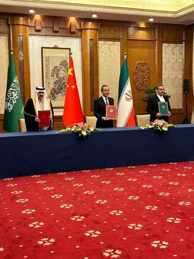 أحد أركان نظام الرئيس صالح يعلق على اتفاق السعودية وإيران ومصير المنطقة القادم