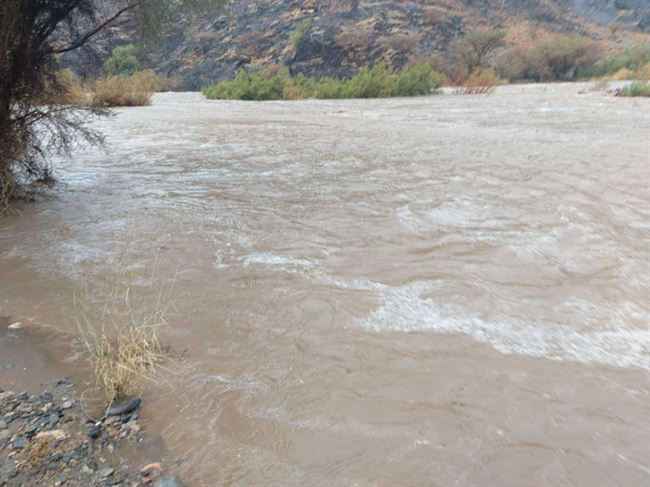 بالصور.. هطول أمطار غزيرة وبدء الموسم من محافظة شبوة