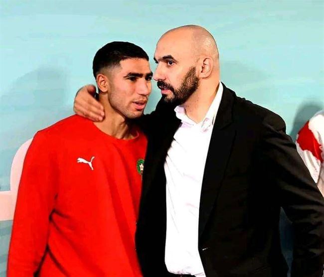 الركراكي يؤكد دعمة أشرف حكيمي بعد تهمة الاغتصاب