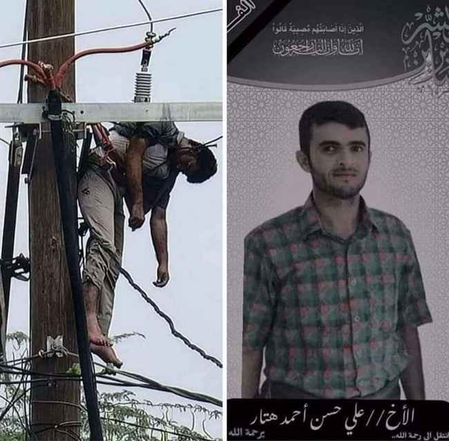 أصبح جثة هامدة على رأس عمود كهرباء.. نهاية مؤلمة لعامل في مؤسسة الكهرباء بالحديدة