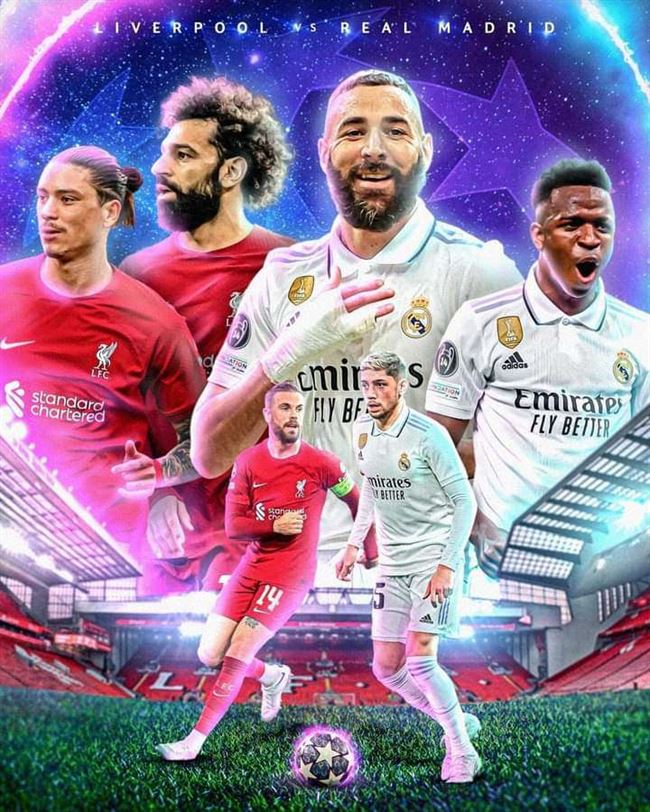 بنزيما يعود لهجوم ريال مدريد وصلاح يقود آمال ليفربول