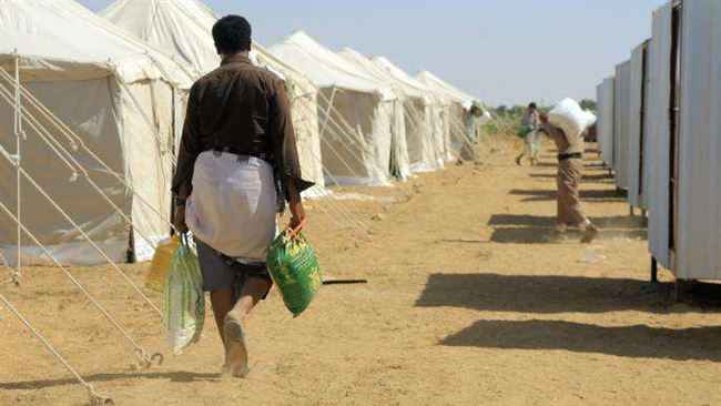 ارتفاع كبير في عدد الأسر النازحة خلال الأسبوع الماضي بعد انخفاضه مؤخرا