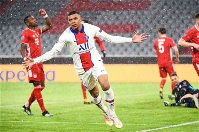 مبابي يقود باريس سان جيرمان لدك حصون بايرن ميونيخ بعقر داره في دوري أبطال أوروبا