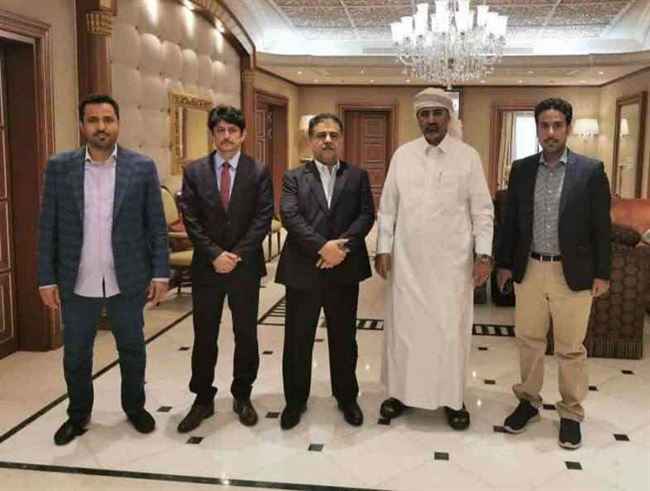 هو الأول من نوعه .. الزُبيدي يستقبل العيسي رئيس الائتلاف الوطني الجنوبي
